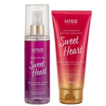 Kit Body Splash + Loção Hidratante Sweet Heart Kiss New York Kit Body Splash + Loção Hidratante Sweet Heart Kiss New York
