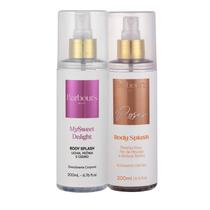 Kit Body Splash My Sweet Delight e Roses Barbours 200ml