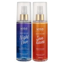 Kit Body Splash Night Love + Sun Kisses Kiss New York 200ml