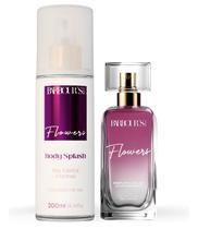 Kit Body Splash + Perfume De Cabelo Barbours Beauty flowers