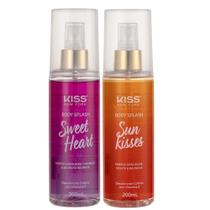 Kit Body Splash Sweet Heart + Sun Kisses Kiss New York 200Ml Kit Body Splash Sweet Heart + Sun Kisses Kiss New York 200Ml