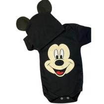 kIT Body + Touca Mickey MouseTemáticos Infantil Personagens Mesversario Fantasia - YAS MANU BABY