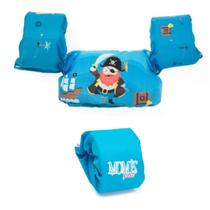 Kit Boia Colete Salva Vidas Gancho + Boia Auxiliar Azul Kit Boia Colete Salva Vidas Gancho + Boia Auxiliar Azul