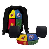 KIT Boia infantil de 1 a 6 anos + Camisa De Proteção Solar UV 50