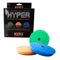 Kit boinas kers hyper three 3unidades - corte - lustro e refino 5" Kit boinas kers hyper three 3unidades - corte - lustro e refino 5"
