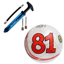 Kit Bola Campo Dalponte 81 Star Costurada A Mão + Bomba De Ar Kagiva Kit Bola Campo Dalponte 81 Star Costurada A Mão + Bomba De Ar Kagiva