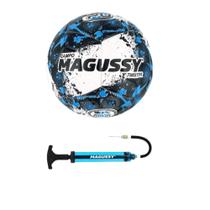 Kit bola de futebol de campo twister magussy / campo + bomba de encher bola magussy