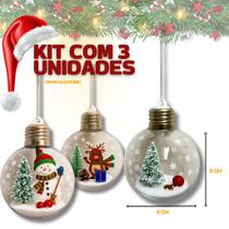 Kit Bola De Natal Enfeite Para Arvore De Natal Decoração Led Pisca Pisca Enfeite De Natal Kit Bola De Natal Enfeite Para Arvore De Natal Decoração Led Pisca Pisca Enfeite De Natal