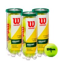 Kit Bola De Tênis Championship Com 9Und Profissional Amador Wilson