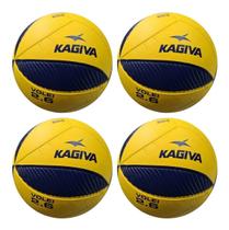 Kit Bola De Vôlei Kagiva 2.6 Super Macia 4 Bolas Voleibol Kit Bola De Vôlei Kagiva 2.6 Super Macia 4 Bolas Voleibol
