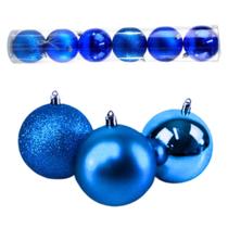 Kit Bola Decorativa Natal Lisas - Tamanho Nº 08 (06 Und) Kit Bola Decorativa Natal Lisas - Tamanho Nº 08 (06 Und)