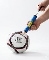 Kit Bola Futebol Campo Capotao Tamanho Oficial Numero 5 E Bomba De Ar Manual Com Bico