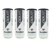 Kit Bola Tenis c 12 Unidades Tecnifibre Court Performance