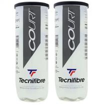 Kit Bola Tenis c 6 Unidades Tecnifibre Court Performance Kit Bola Tenis c 6 Unidades Tecnifibre Court Performance