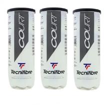 Kit Bola Tenis c 9 Unidades Tecnifibre Court Performance