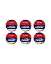 Kit Bola Vôlei Veloster Colorfull 6 Unidades