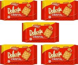 Kit Bolacha Da Marcinha Delicitá Cristal Doce Vitarella 414g Kit Bolacha Da Marcinha Delicitá Cristal Doce Vitarella 414g