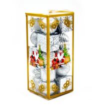 Kit Bolas de Natal e Enfeites para Arvore 20 Peças NS256484