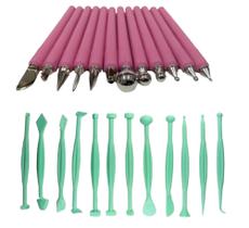 Kit Boleadores 24 Pçs ( 12 Boleadores + 12 Estecas)