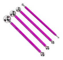 Kit Boleadores Inox Biscuit Decoupagem Artesanato 04pçs