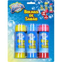 Kit bolha de sabão bubblez 3 peças - batiki 90697