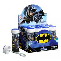 Kit Bolhas de Sabão 60ml Batman 12 Unidades Perfumada Lembrancinha Infantil Brasilflex Kit Bolhas de Sabão 60ml Batman 12 Unidades Perfumada Lembrancinha Infantil Brasilflex