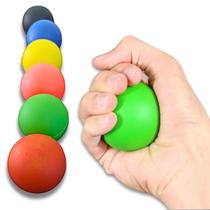 Kit Bolinha de Fisioterapia Lisa Bola Anti stress Terapeutica Pequena - Colorida - 6 Unidades - Sutt Kit Bolinha de Fisioterapia Lisa Bola Anti stress Terapeutica Pequena - Colorida - 6 Unidades - Sutt