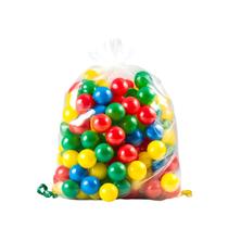 Kit Bolinha Plástica 100 Unidades Não Amassa Colorida Para Piscina De Festas Criança Ótima Qualidade Resistente