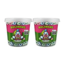 Kit Bolinhas De Futebol Copa Brasil Sabor Chocolate - Marisbel 2 Unidades 500g