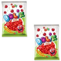 Kit Bolix Bala Azedinha Citrus Sabor de Cereja com 1kg total