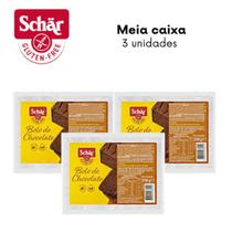 KIT Bolo de chocolate Dr. Schar 200g - Caixa com 3 unidades