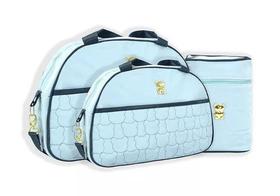 Kit Bolsa 4 Peças Saída de Maternidade Seda Urso Mave Baby - Koala Baby