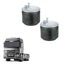 Kit Bolsa Ar Suspensao Eixo Mb Axor Actros 2016 Completa C/S