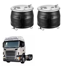 Kit Bolsa Ar Suspensao Eixo Scania S4 Europeu Completa