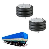 Kit Bolsa Ar Suspensor Eixo Facchini Hbz 3 Gomos