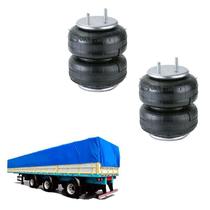 Kit Bolsa Ar Suspensor Eixo Facchini Rodofort