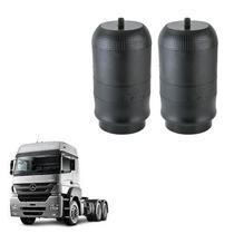 Kit Bolsa Ar Suspensor Terceiro Eixo Mb Axor Actros Sem Base