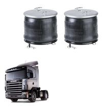 Kit Bolsa Ar Terceiro Eixo Scania Serie 4 Europeu Sem Base