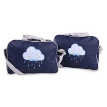 Kit Bolsa Bebê Maternidade Mave Com 02 Peças Nuvem