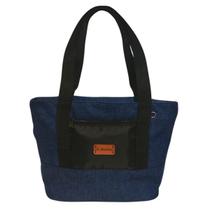 Kit Bolsa Casual Ombro R. Martino Jeans Feminina c/ 2un