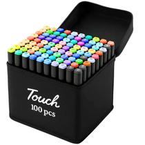 Kit Bolsa Com 100 Canetinhas Coloridas Com Ponta Dupla Bobbie Goods Kit Bolsa Com 100 Canetinhas Coloridas Com Ponta Dupla Bobbie Goods