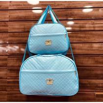 Kit Bolsa Com 2 peças Saída Maternidade, Menino e Menina Impermeável promoção