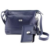 Kit Bolsa com Carteira em Couro CE3022 Treviso - Galvani