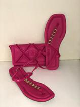 Kit bolsa com rasteirinha giulia bardô - Rosa