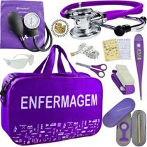 Kit Bolsa Cores Aparelho Pressao Esfigmomanometro Enfermagem Incoterm Kit Bolsa Cores Aparelho Pressao Esfigmomanometro Enfermagem Incoterm