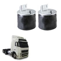 Kit Bolsa De Ar Terceiro Eixo Volvo Fh 2010 2011 Comp. Maior