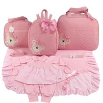 Kit Bolsa de Maternidade 3 Peças Urso Saída Menino ou Menina Kit Bolsa de Maternidade 3 Peças Urso Saída Menino ou Menina