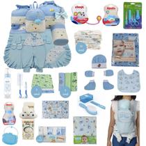 Kit Bolsa de Maternidade 5 Peças Saída maternidade Enxoval Master menino