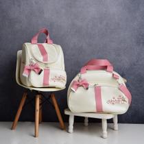 Kit Bolsa de Maternidade Conjunto de 2 Peças Menina/Menino
