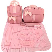 Kit Bolsa de Maternidade De Luxo 3 Peças Veneza Com Saída Maternidade Kit Bolsa de Maternidade De Luxo 3 Peças Veneza Com Saída Maternidade